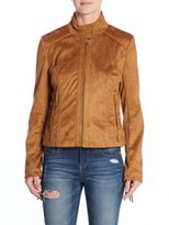 Thumbnail for your product : French Connection Fringe Faux Suede Jacket