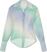 Lily Mesh Buttoned Shirt 