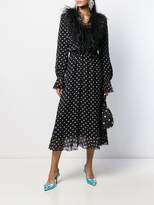 Thumbnail for your product : Alessandra Rich polka dot print dress