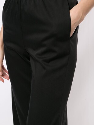 GOODIOUS Cropped Wide-Leg Trousers