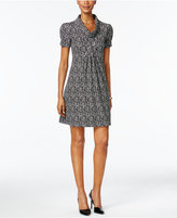 Thumbnail for your product : Jessica Howard Petite Printed Cowl-Neck Dress