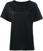Thumbnail for your product : Philipp Plein rhinestone logo T-shirt