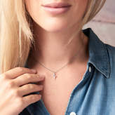 Thumbnail for your product : Claudette Worters Diamond Cactus Charm Necklace In Silver