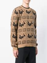 Thumbnail for your product : Gucci embroidered long-sleeve sweater