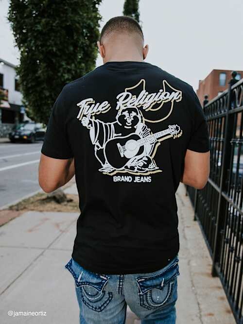 Script Logo Buddha T-Shirt
