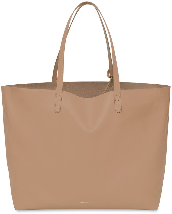 mansur gavriel lamb oversized tote