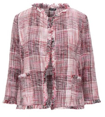 pink tartan jacket