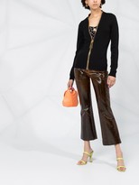 Thumbnail for your product : Moschino Knitted Zipped Cardigan