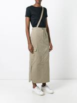Thumbnail for your product : Helmut Lang shoulder-strap cargo skirt