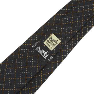 Hermes Silk Tie (Authentic Pre Owned)