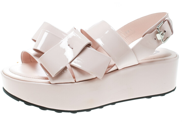 tod's platform sandals