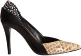 Thumbnail for your product : Narciso Rodriguez Python Pointed Toe Pump