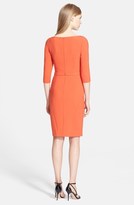 Thumbnail for your product : Versace Asymmetrical Zip Technical Cady Dress
