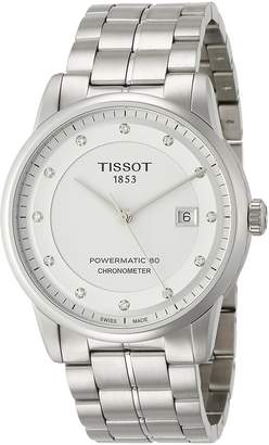 Tissot Men's 41mm Steel Bracelet & Case Automatic Analog Watch T0864081101600