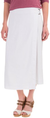Pendleton Aimee Wrap Skirt - Linen-Rayon (For Women)