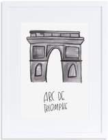 Thumbnail for your product : Annie Montgomery Design Arc De Triomphe Print