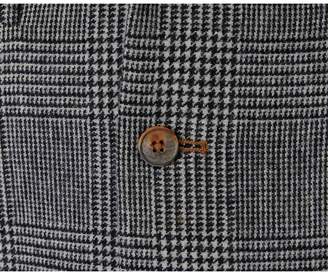 Gibson London Prince Of Wales Check Waistcoat Colour: BLACK, Size: 36