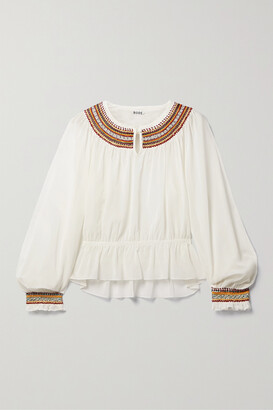 Cotton Blouse Embroidered