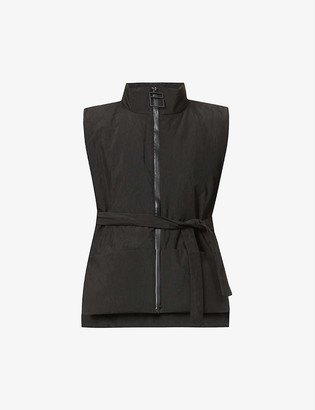 Pieces Uniques Bushi padded funnel-neck shell gilet