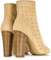 Thumbnail for your product : See by Chloe Perforated Star Sued Bootie