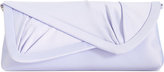 Thumbnail for your product : La Regale Satin Asymetrical Pleated Clutch