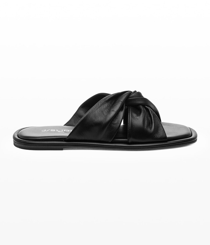 j slides black