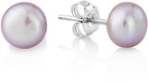 Thumbnail for your product : Seville Freshwater Pink Pearl Stud Earrings