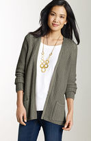 Thumbnail for your product : J. Jill Elliptical textured cardigan
