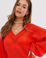 Thumbnail for your product : Brave Soul harrio jumper in orange
