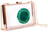 Thumbnail for your product : Christina Greene Agate Game Day Clutch Green