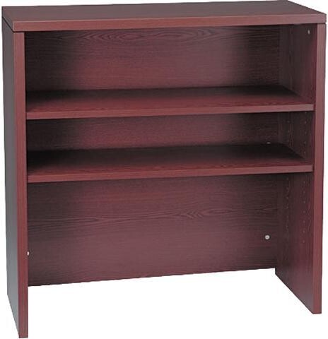HON Basyx 105292NN 10500 Series Bookcase Hutch, Mahogany