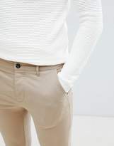 Thumbnail for your product : ASOS Design DESIGN super skinny chinos in stone