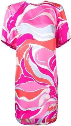 Emilio Pucci Riviera Print Silk Dress