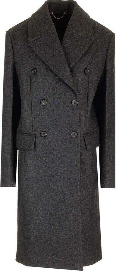 Totême Broad Button-Up Midi Coat