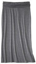 Thumbnail for your product : Women's Plus Size Ruched Waist Knit Maxi Skirt