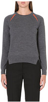 Thumbnail for your product : Paul Smith Black Contrast-panel wool jumper