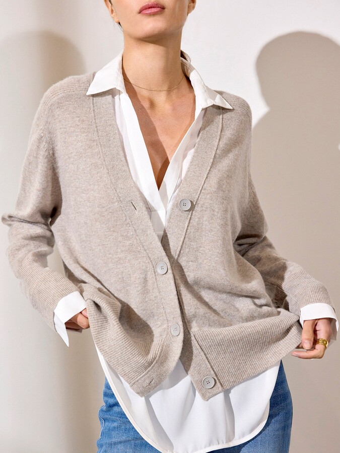 Curved Hem Cardigan | Shop The Largest Collection | ShopStyle