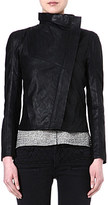 Thumbnail for your product : Maje Febbie leather biker jacket