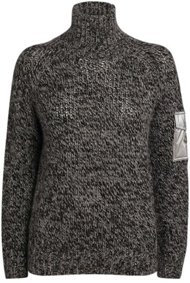 Moncler Pocket-Detail Rollneck Sweater