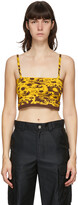 Thumbnail for your product : Marc Jacobs Yellow & Brown Heaven by Techno Tank Top