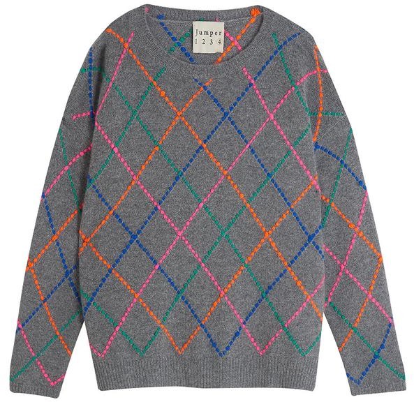Women's argyle jumper uk clearance
