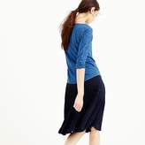 Thumbnail for your product : J.Crew Indigo vintage cotton T-shirt with drop sleeves