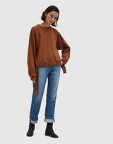 Thumbnail for your product : Collina Strada Sweatshirt Grommeted in NUDE64
