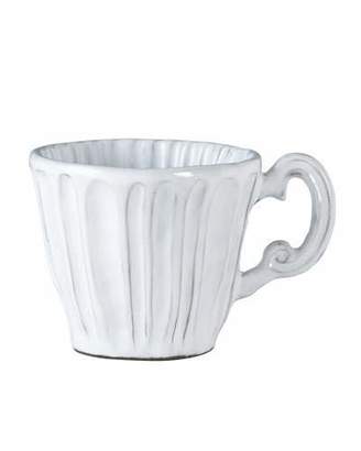 Vietri Incanto White Stripe Mug