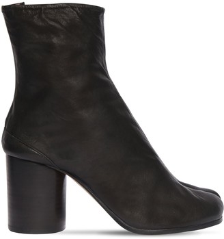 Adèle Boots - Black - Split cowhide leather - Sézane