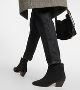 Thumbnail for your product : Isabel Marant Dacken suede ankle boots