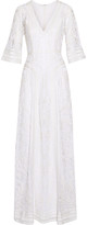Thumbnail for your product : Temperley London Bertie embroidered tulle gown