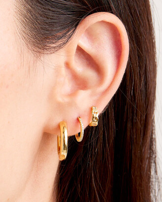 Gorjana Wild Side Huggie Set Earring