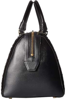 Alice + Olivia Croc Embossed Haircalf Eloise Bowler Bag Handbags