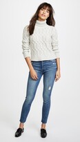 Thumbnail for your product : Mother Stunner Ankle Fray Jeans